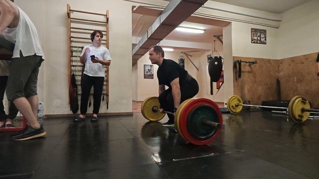 [Становая тяга] Deadlift - 180kg X 3 (July 21, 2026)