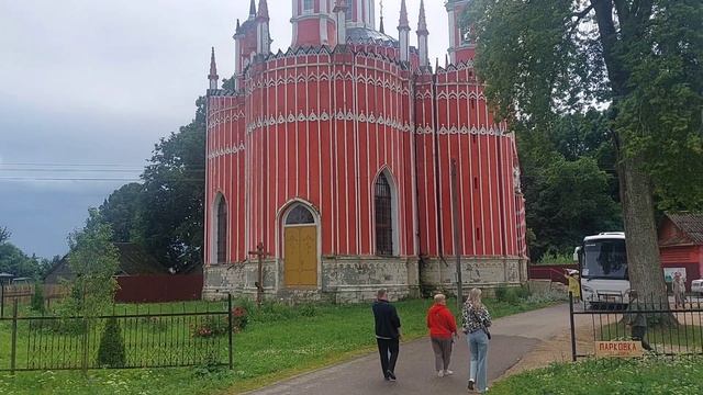 Готический храм в селе Красное Старицкого района Тверской области
