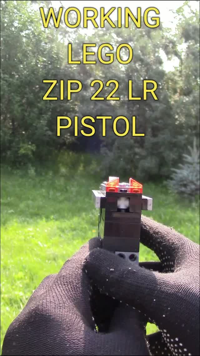 #WORKING #LEGO #ZIP #22LR #PISTOL #shorts
