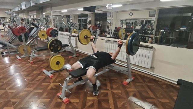 [Жим лежа] Bench Press - 110kg X 3 (July 14, 2026)