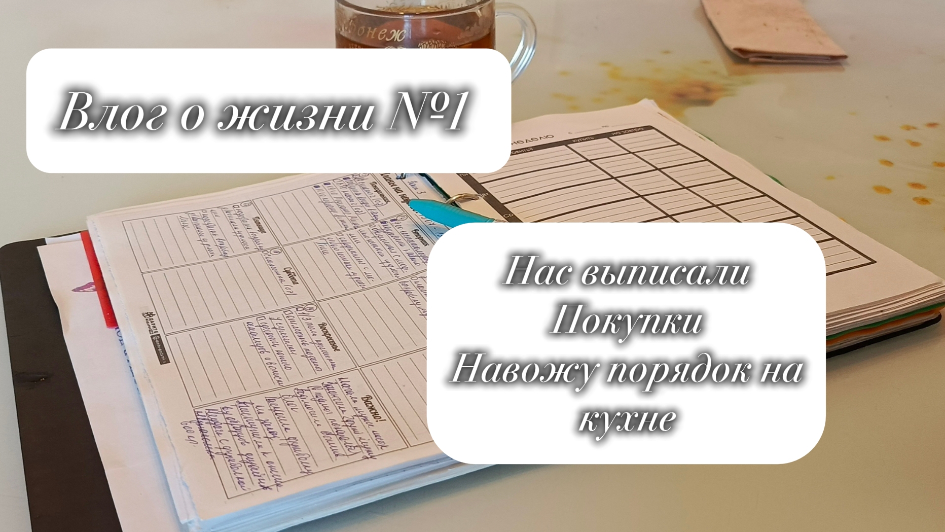 Влог о жизни №1 Мы дома, порядок на кухне, покупки