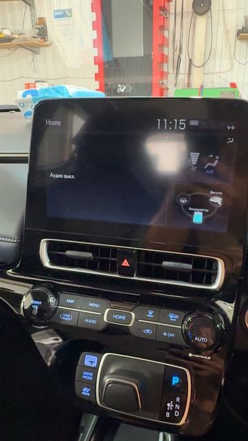Русификация Toyota Aqua New