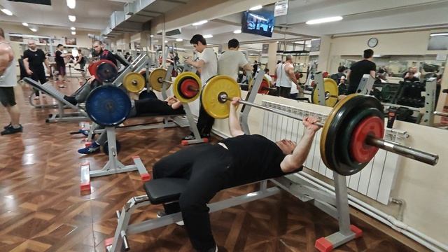[Жим лежа] Bench Press - 120kg X 1 (July 22, 2026)