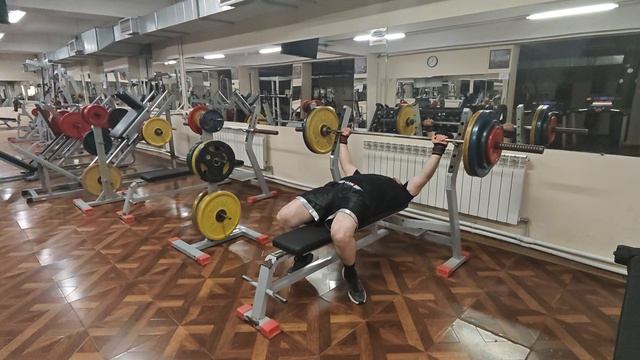 [Жим лежа] Bench Press - 120kg X 1 (July 14, 2026)