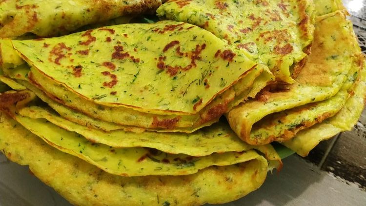 Кабачковые блинчики