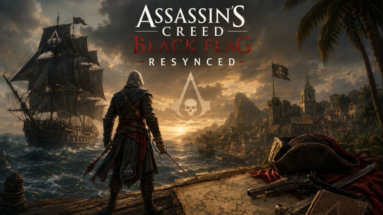 Assassin's Creed Black Flag Resynced часть 12. Прохождение игры Ассассинс Крид Блек Флаг Ресунсед.