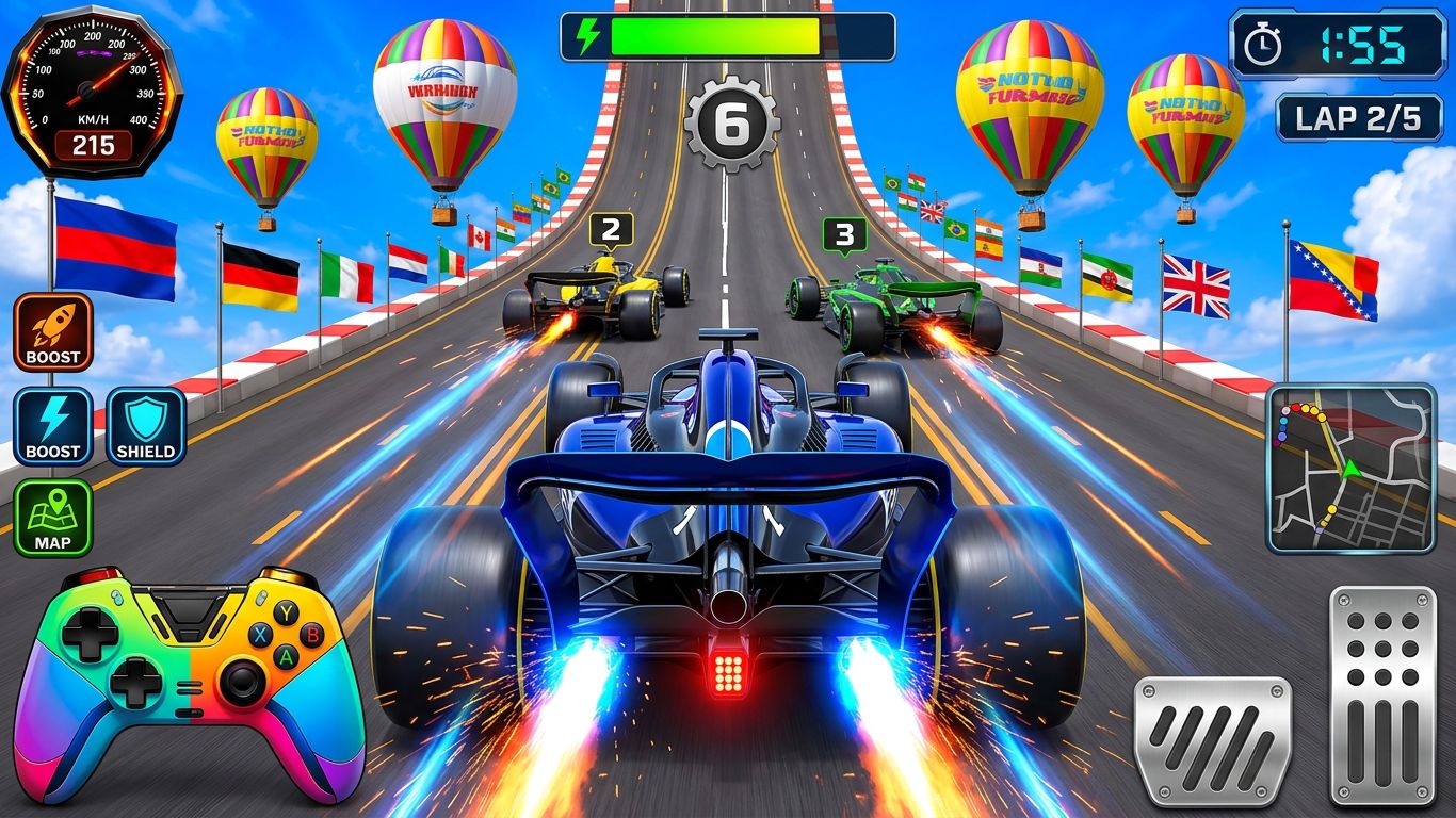 🏁 Brazilian GP 2026 🔥 Борьба за первое место! Формула гонки, обгоны и драма на трассе. Мультики