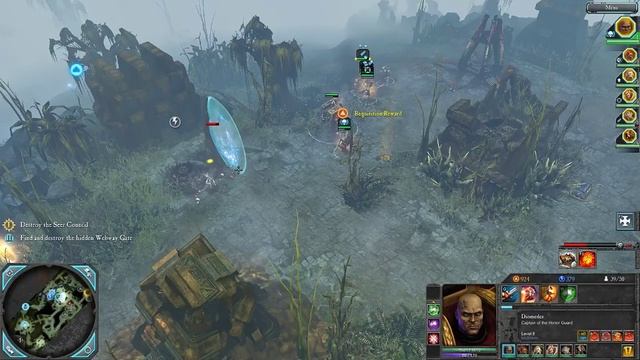 WH40K DoW2 Retribution Прохождение кампании за Космодесант часть 9. Typhon Arena