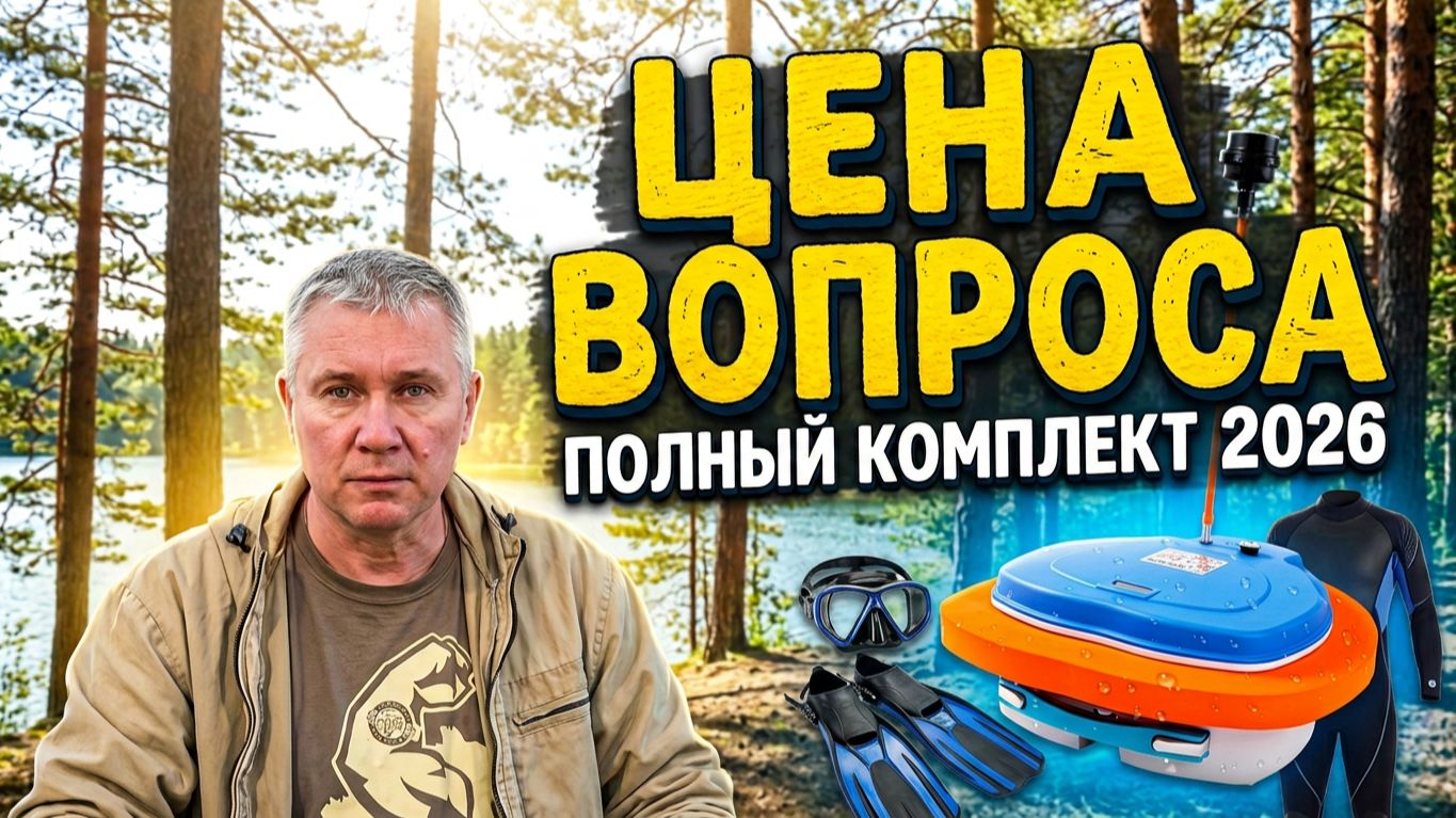 Подводный поиск: обзор снаряжения и цена вопроса.