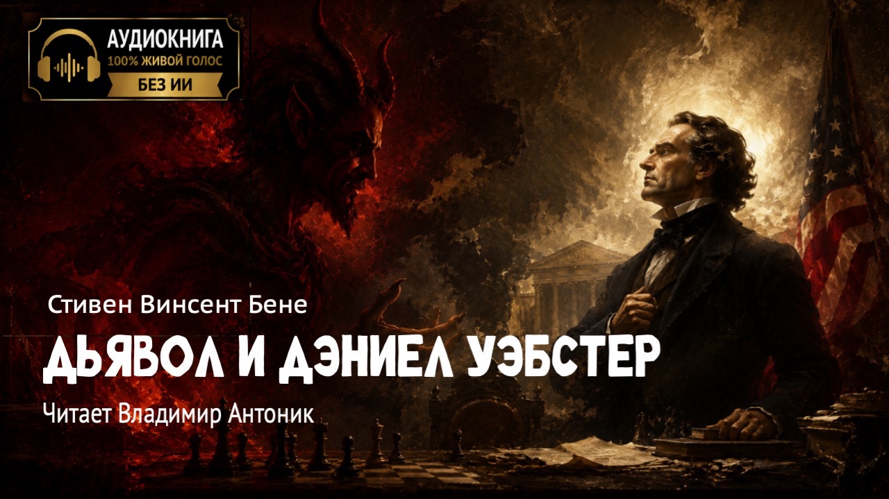 «Дьявол и Дэниел Уэбстер». Стивен Винсент Бене. Аудиокнига. Читает Владимир Антоник