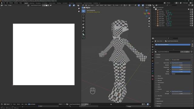 25 - Creating Our Characters Texture Map