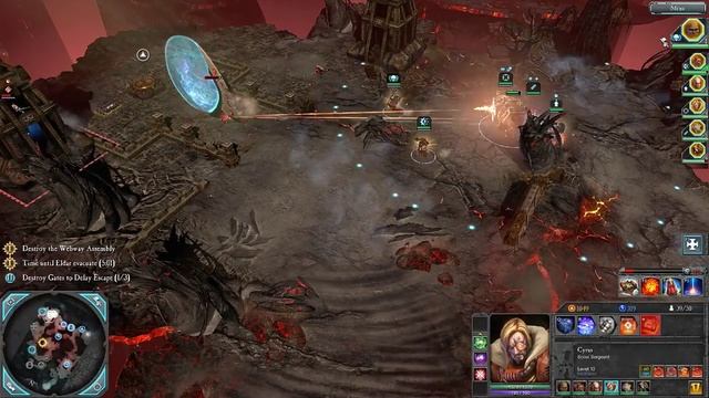 WH40K DoW2 Retribution Прохождение кампании за Космодесант часть 13. Mount Siccaris