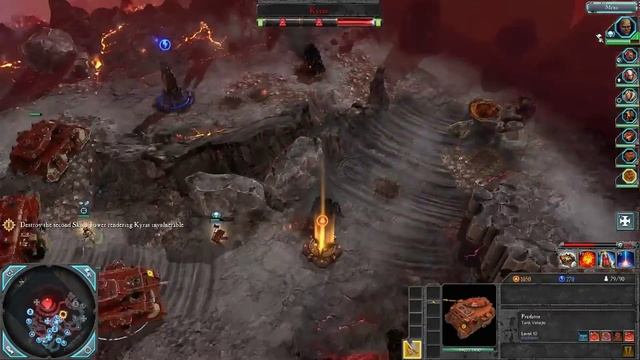WH40K DoW2 Retribution Прохождение кампании за Космодесант часть 15 ФИНАЛ. Pit Of Maledictus