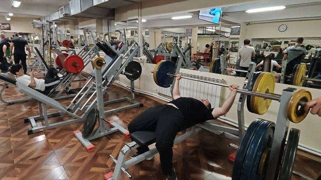 [Жим лежа] Bench Press - 120kg X 1 (July 28, 2026)