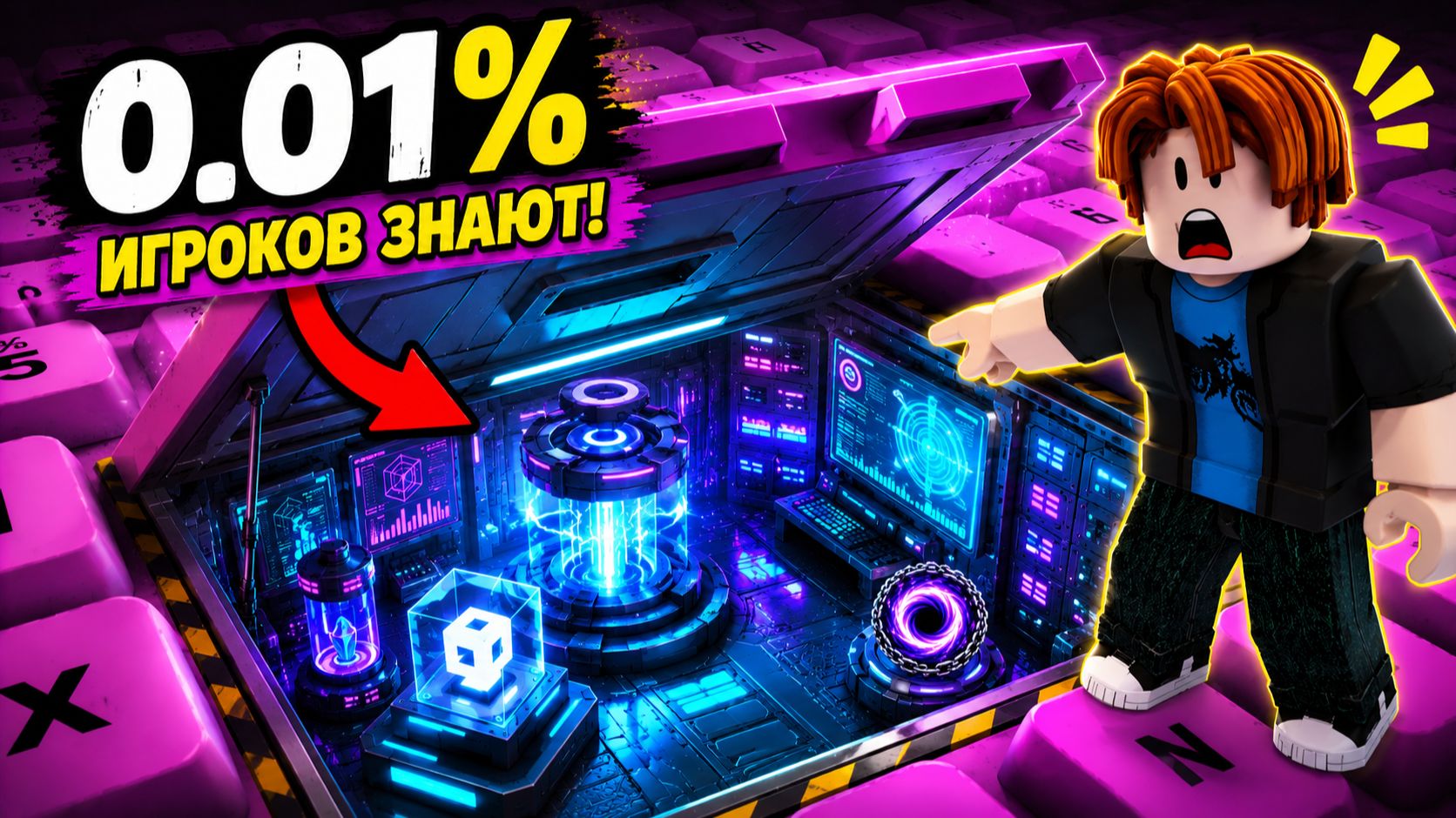 😱ОБ ЭТОМ ЗНАЕТ ЛИШЬ 1% ИГРОКОВ в +1 KEYBOARD ESCAPE В РОБЛОКС! (ВИРУСНЫЕ ЛАЙФХАКИ РОБЛОКС)
