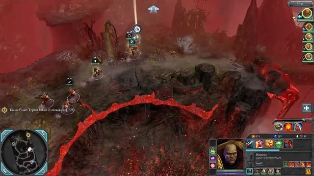 WH40K DoW2 Retribution Прохождение кампании за Космодесант часть 10. Arena Perimeter