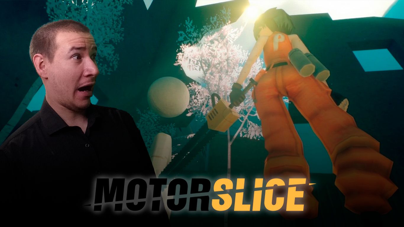 Опять прыгнул прямо в пропасть ну серьёзно?!  Motorslice 4