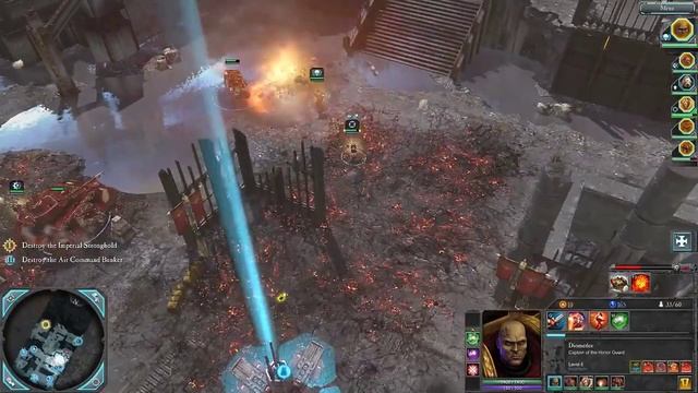 WH40K DoW2 Retribution Прохождение кампании за Космодесант часть 7. Capitol Gardens
