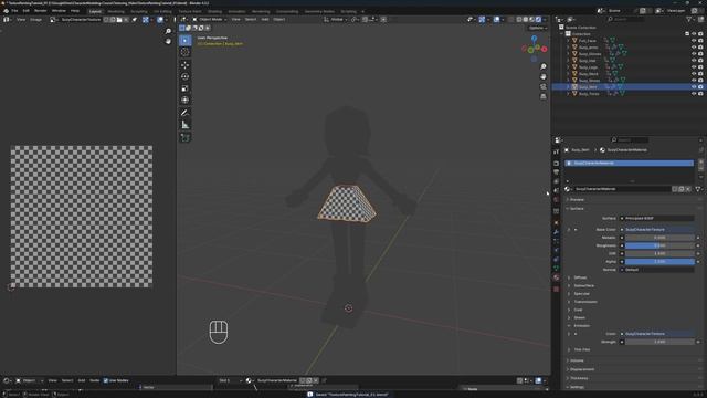 24 - Creating Our Characters UV Map