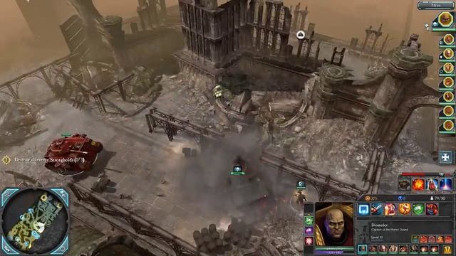 WH40K DoW2 Retribution Прохождение кампании за Космодесант часть 14. Fortress Militant
