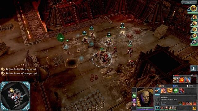 WH40K DoW2 Retribution Прохождение кампании за Космодесант часть 11. Access Point Primus