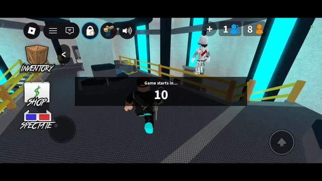 Играем в Murder Mystery 2 в Roblox