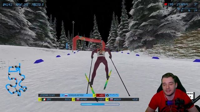 NGL Biathlon 2026 Карьера Биатлониста - Первые Олимпийские Игры в Карьере #19