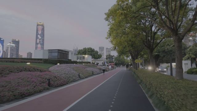 🇨🇳 Шанхай, Китай - Велопоездка по восточному побережью Пудуна / 2026 / 4K (2160p)