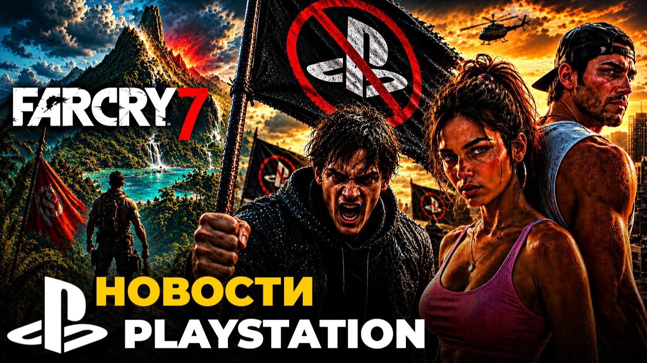Война против Sony началась! / Слив Росомахи / Far Cry 7 / GTA 6 — новости PlayStation