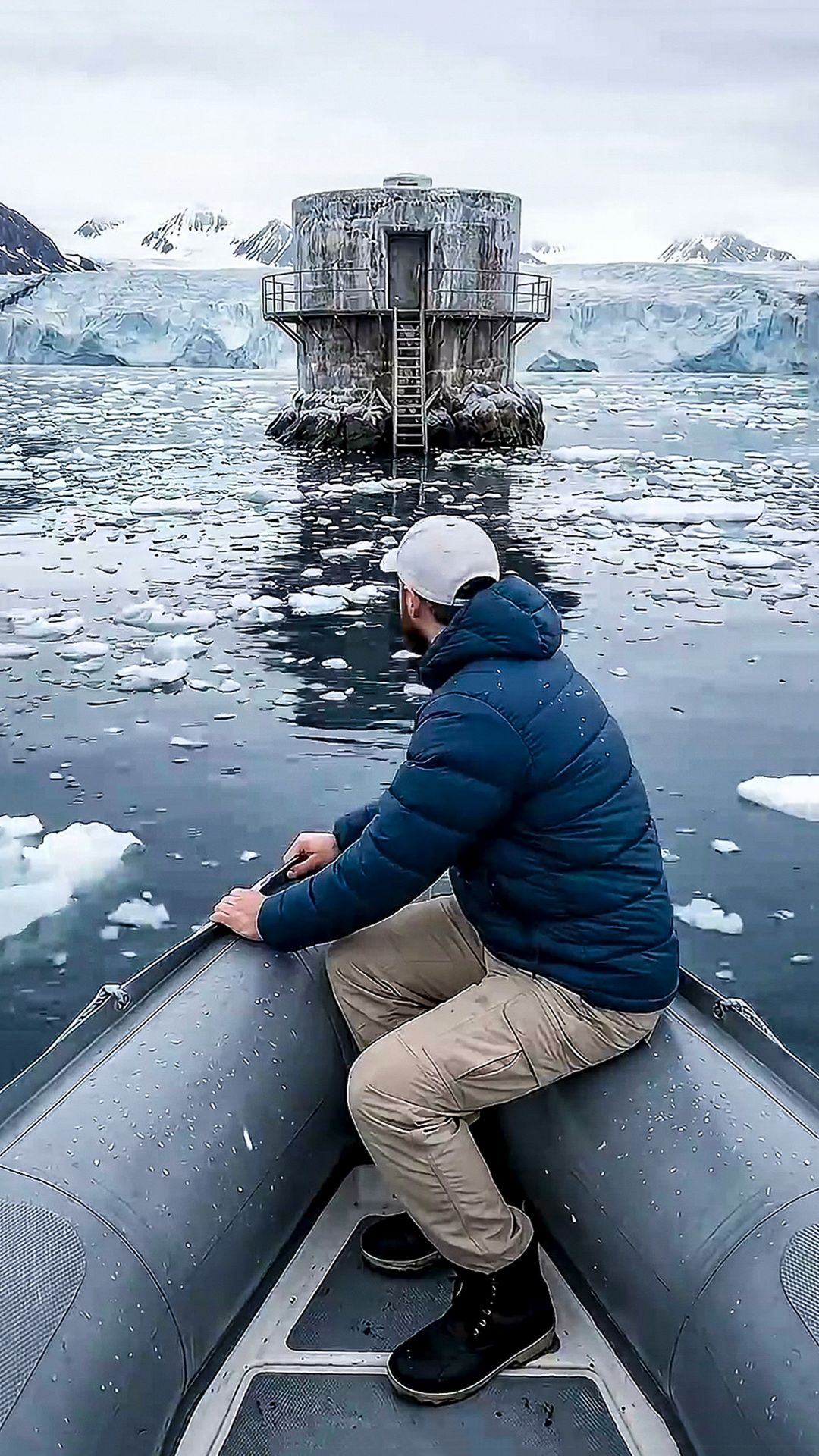100 Days In The Eternal Ice My Secret - Off-Grid Basis Im Ozean