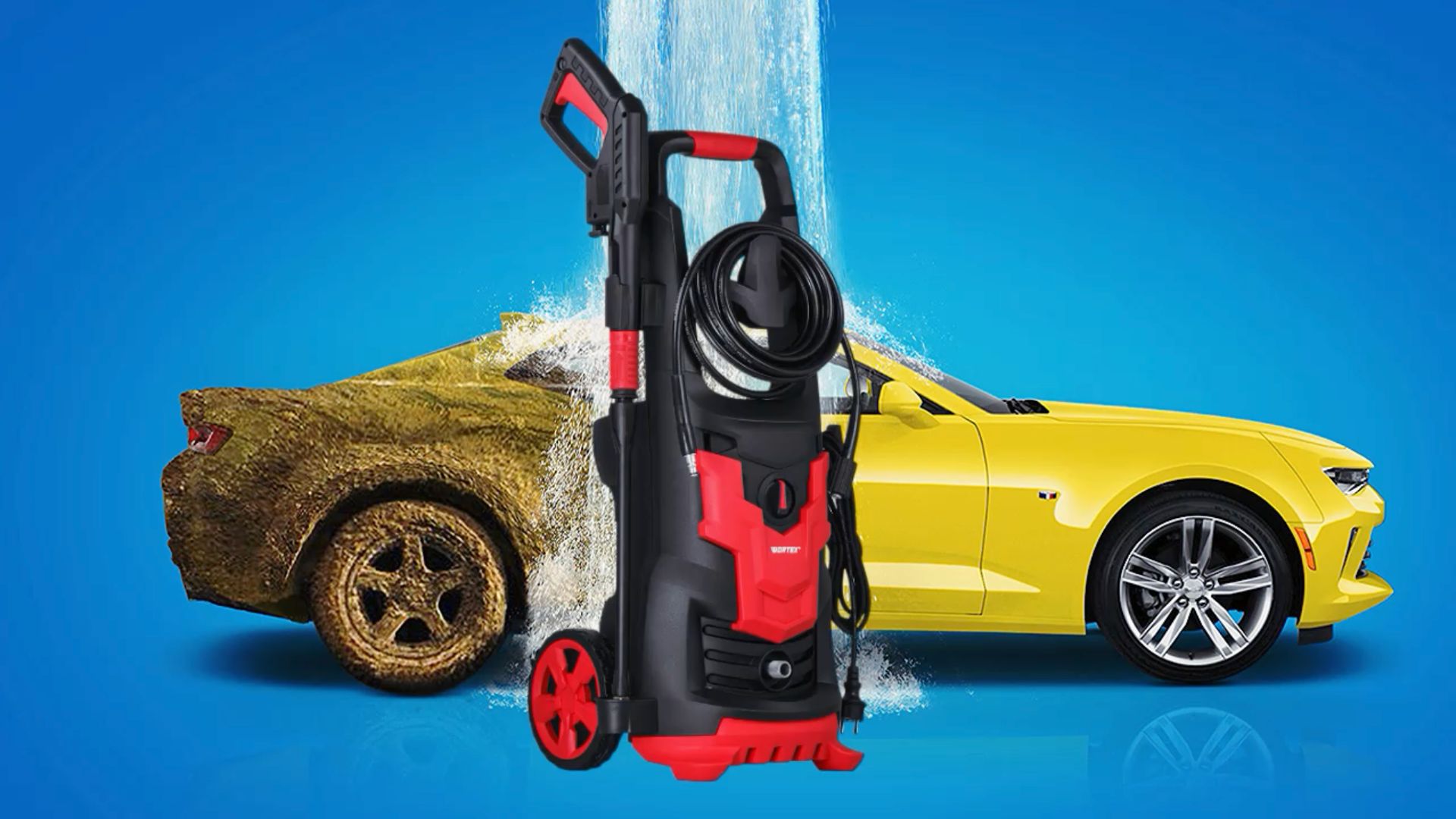 Wortex PW 1620-2: 165 бар против грязи!