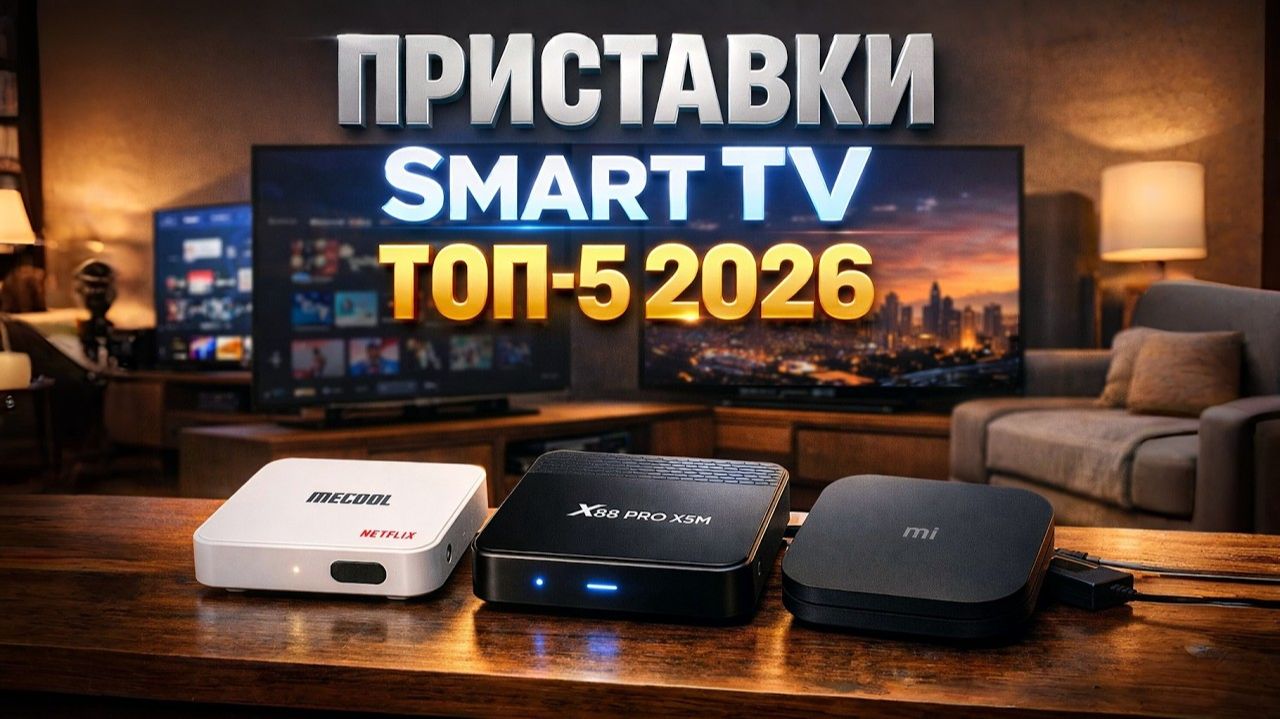 ТОП-5 СМАРТ ТВ ПРИСТАВОК 2026 ЛУЧШИЕ МОДЕЛИ ДЛЯ ФИЛЬМОВ IPTV И 4K БЕЗ ТОРМОЗОВ [get-save.com]