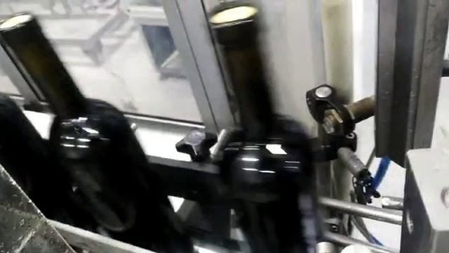 Воздушные ножи. Сушка тары на конвейере