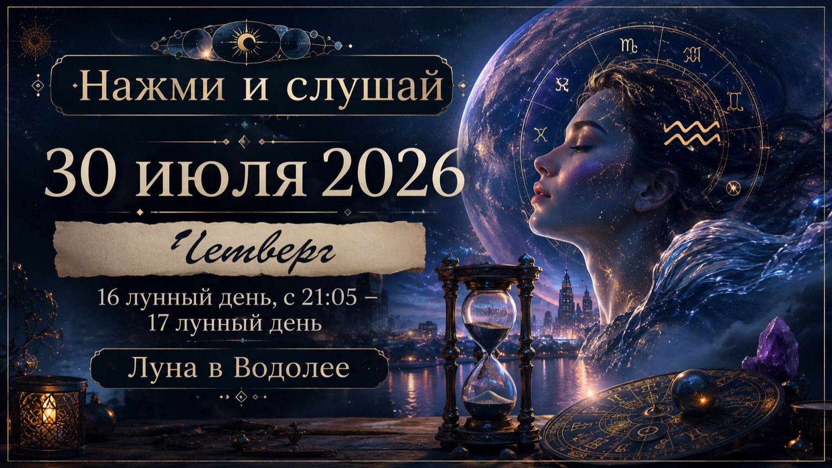 30 июля 2026 - гороскоп