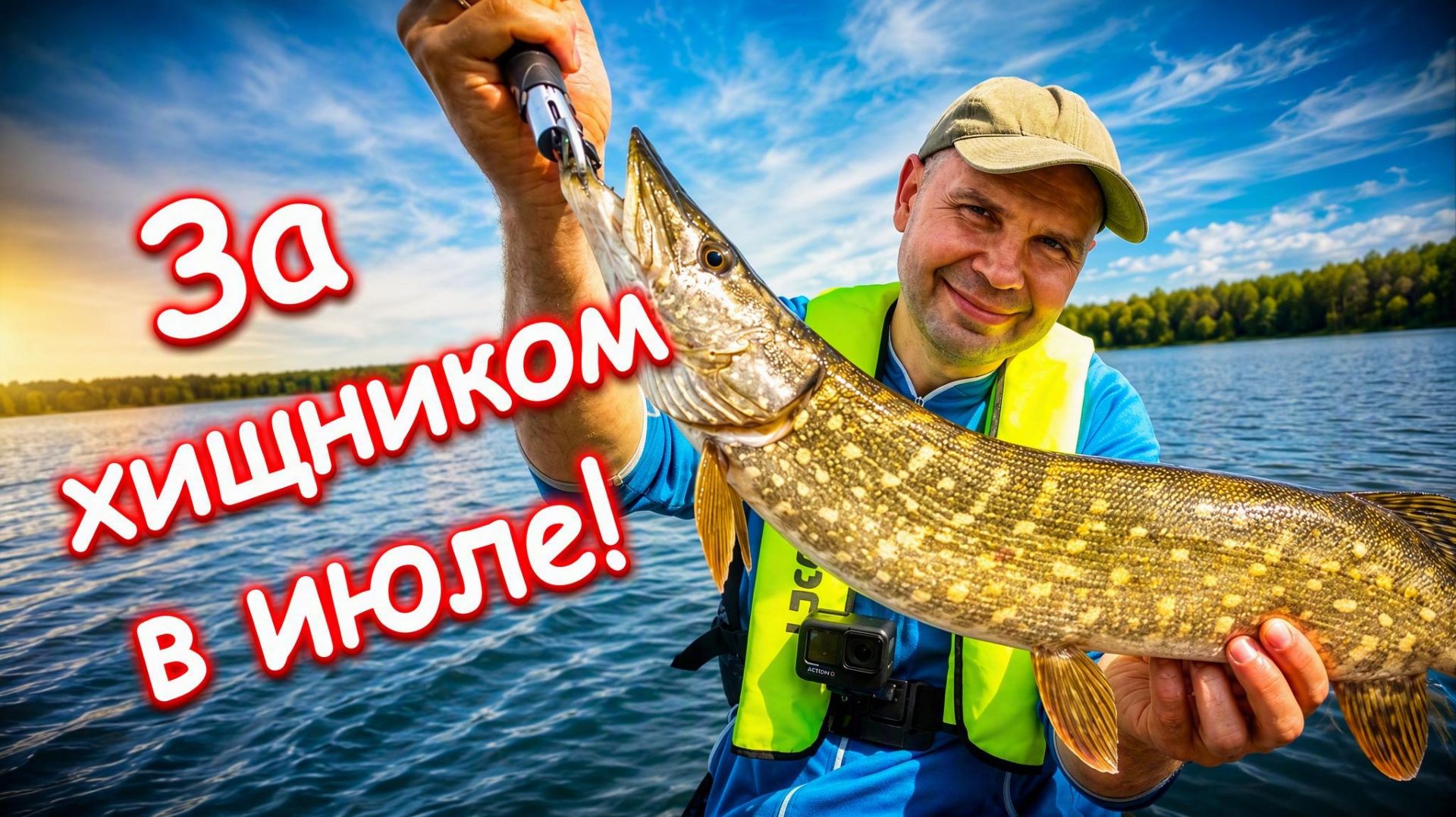 Окунь не давал скучать! Щучка бонусом, судачок сюрпризом. Июльская рыбалка на спиннинг на Озерне