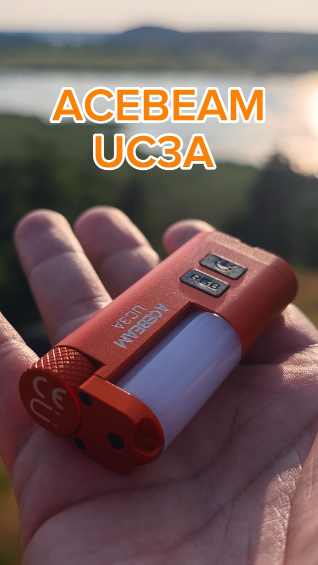 Компактный EDC фонарик с круговой подсветкой ACEBEAM UC3A