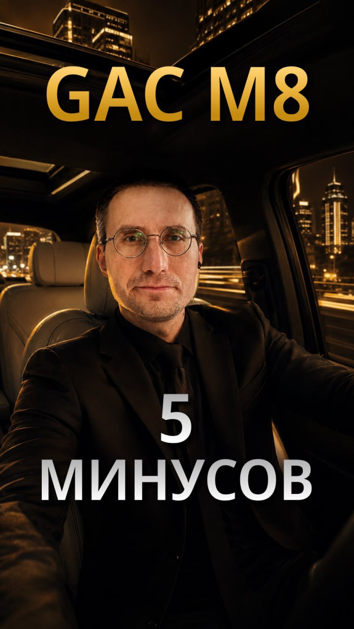 5 минусов GAC M8 в ТАКСИ 🚕