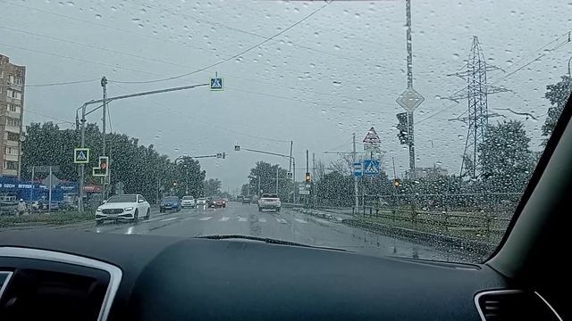 На Кадиллаке едем в гараж на Огородную