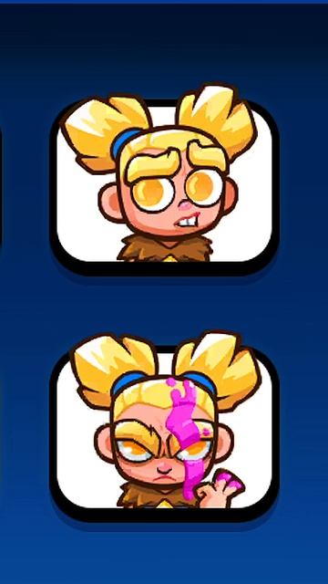 Все эмодзи нового сезона Clash Royale!