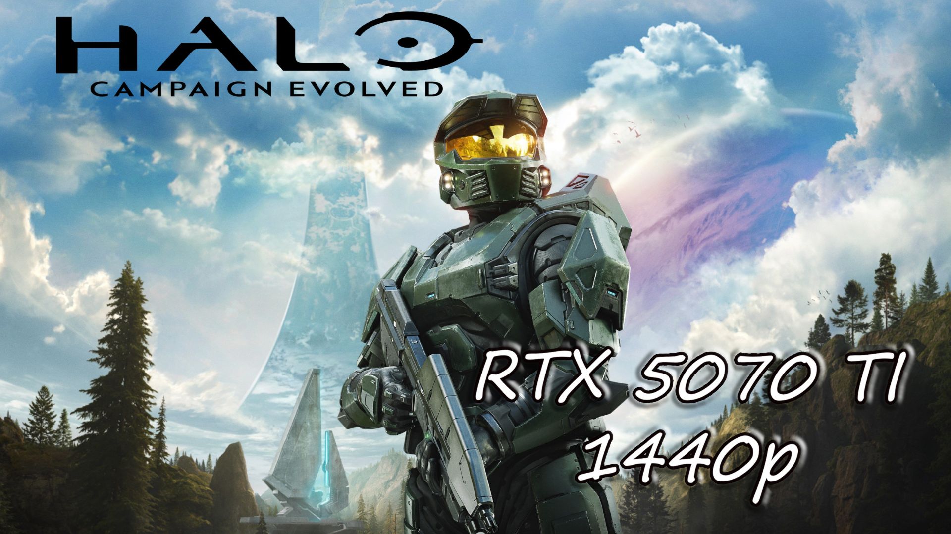 Halo: Campaign Evolved - Геймплей, тест, начало игры. RTX 5070 Ti + I9-11900k