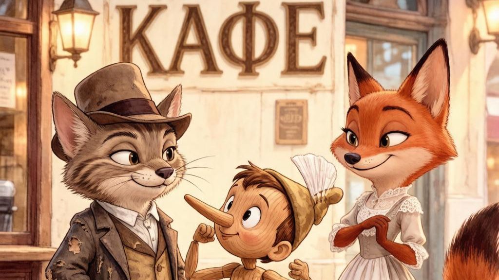 Когда нос растёт от вранья: история Пиноккио