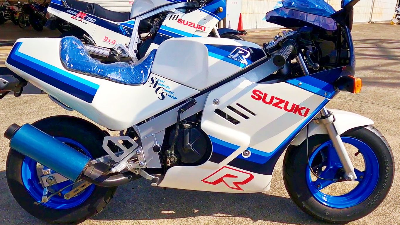 Suzuki GSX-R50 - Самый Маленький Джиксер в истории Suzuki !