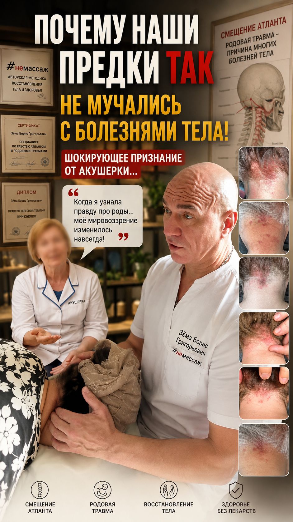 Почему Раньше ТАК Не Мучались с Болезнями Тела! Шокирующее признание от Акушерки… #болезни #здоровье