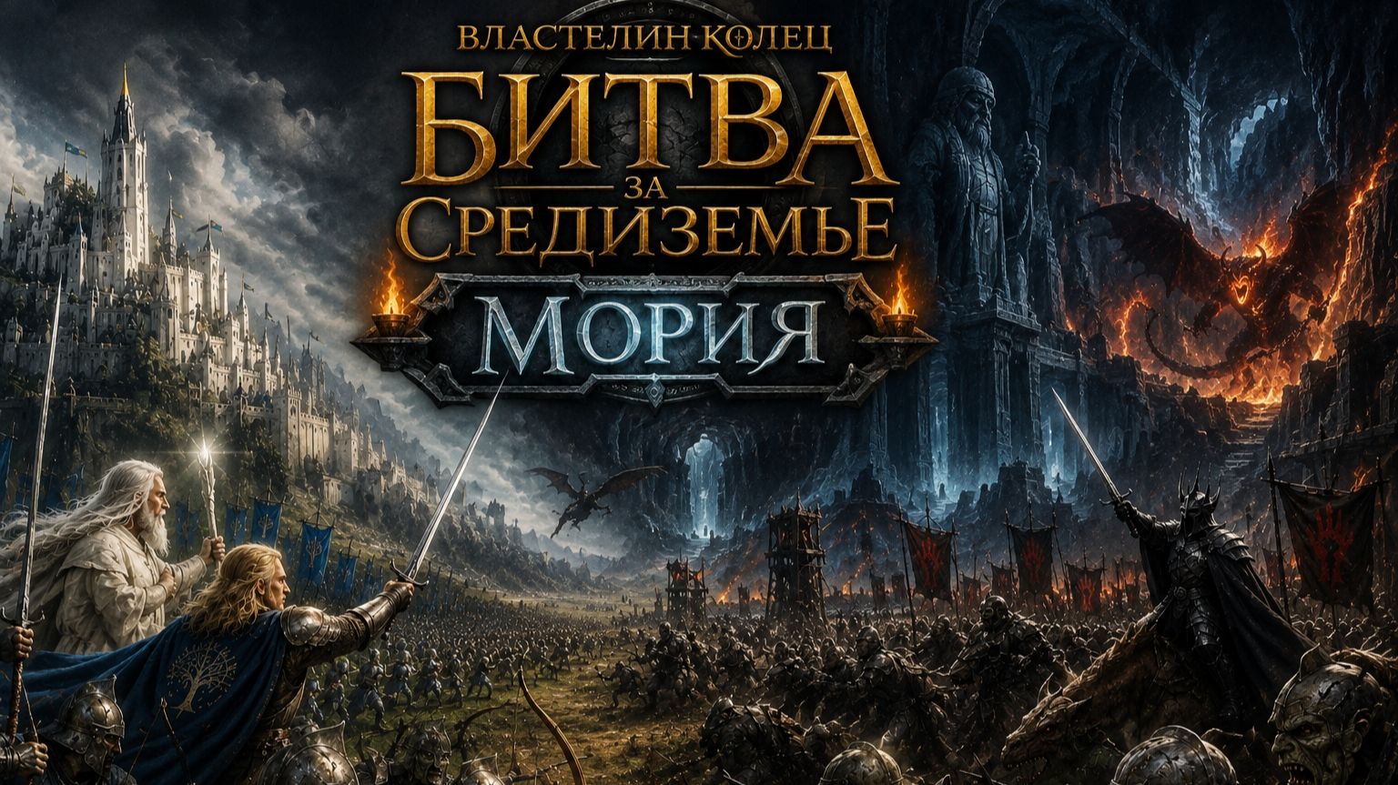 Властелин Колец: Битва за Средиземье ➤  Прохождение 1 ➤ МОРИЯ