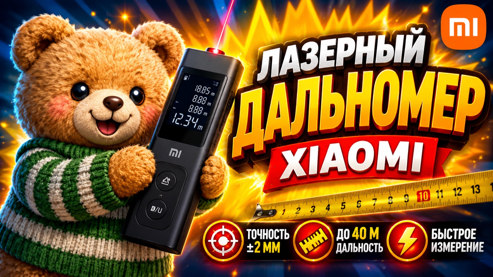 Лазерный дальномер Xiaomi