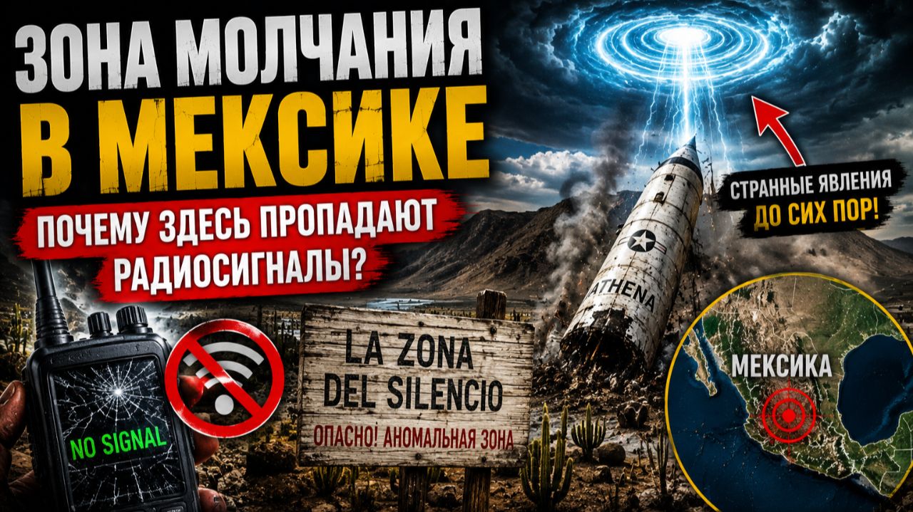 ЗОНА МОЛЧАНИЯ В МЕКСИКЕ: Почему Здесь Якобы Исчезают Радиосигналы?