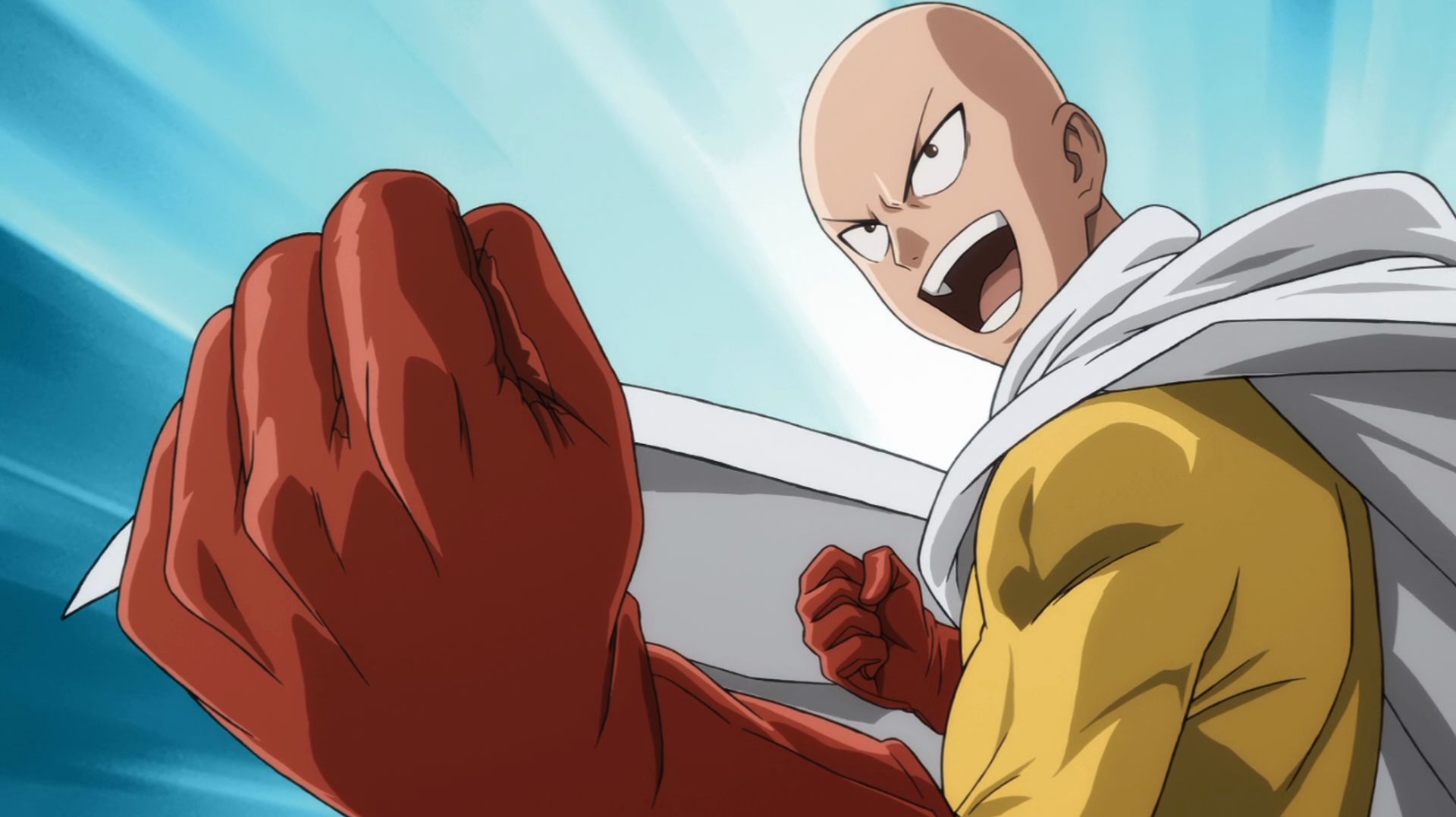 Любимый отрывок из аниме «Ванпанчмен» - One Punch Man (2015) HD