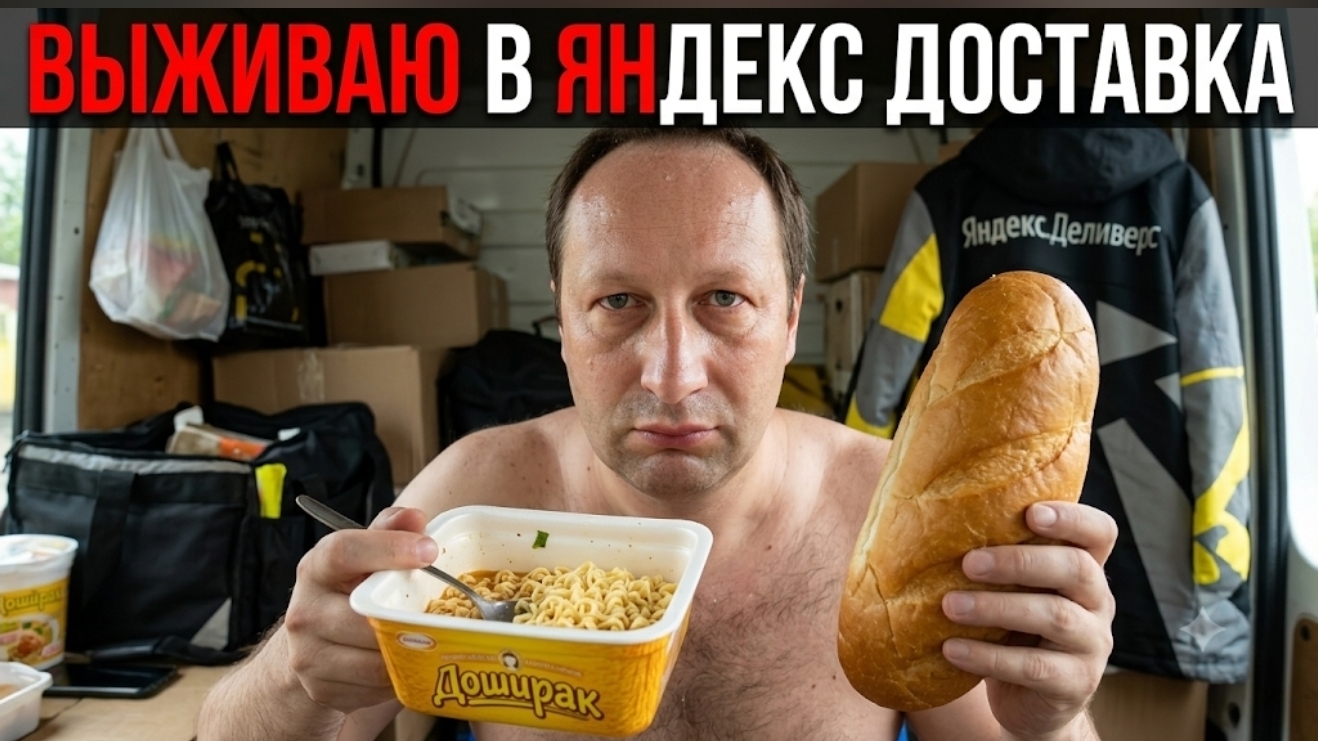 КУРЬЕР ДЯДЯ САША ВЫЖИВАЕТ В ЯНДЕКС ДОСТАВКА / СКОЛЬКО ЗАРАБОТАЛ?