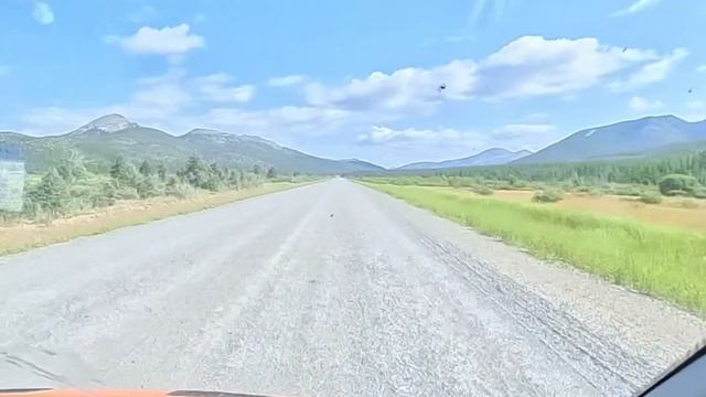 Таймлапс п. Палатка — п. Талая: 4 часа пути за 3 минуты. Какая у нас красивая Колыма! 💙