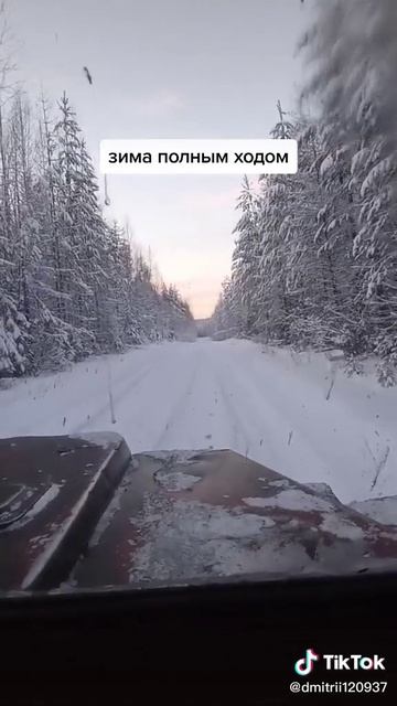 Зима полным ходом